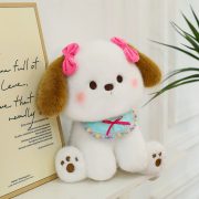 New Bow Puppy Plush Toy - Stuffed Animal Birthday Gift for Girls - Image 2