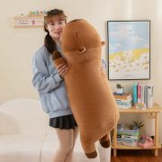 Lying Capybara Plush Pillow - Large Long Stuffed Animal for Girls Sleeping - Image 2