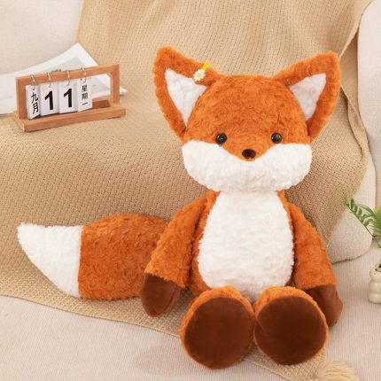 Little Fox Plush Toy - Cute Comfort Stuffed Animal for Girls Sleeping