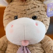 Cute Cookie Donkey Plush Toy - Fluffy Stuffed Animal Gift for Kids - Image 2