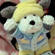 Border Collie Plush Toy - Lying Down Dog Pillow Stuffed Animal for Sleeping & Gifting