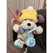 Border Collie Plush Toy - Lying Down Dog Pillow Stuffed Animal for Sleeping & Gifting - Image 2