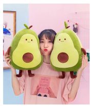Avocado Plush Toy - Creative Fruit Stuffed Pillow for Kids Birthday Gift - Image 2