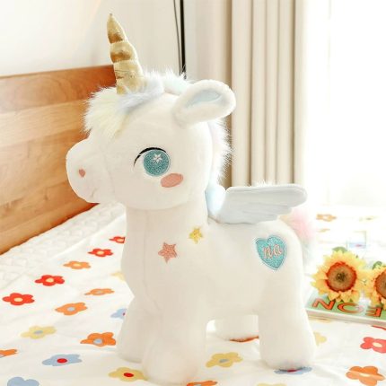 Dreamy Angel Unicorn Plush Toy - Stuffed Animal Doll Gift for Girls & Kids